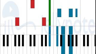 How to play Cancão do Mar Solidão by Amália Rodrigues on Piano Sheet Music [upl. by Eniarda]