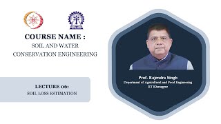 Lecture 6 Soil loss estimation [upl. by Sykes44]