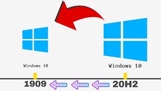 Windows 10 ESKİ SÜRÜME DÖNME  Windows 10 İstenilen Güncellemeye Geri Dönme  2 YÖNTEM [upl. by Ahsaekal]