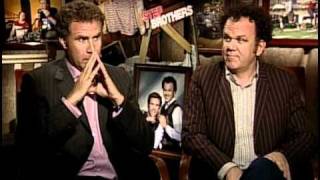 Step Brothers  Interviews with Will Ferrell and John C Reilly and Mary Steenburgen [upl. by Laohcin]