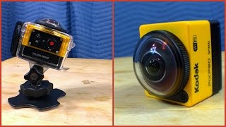 Review Kodak Pixpro SP360 Action Camera with Extreme Accessories Kit [upl. by Gould]