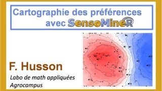 Faire une cartographie des préférences avec SensoMineR [upl. by Joachima]