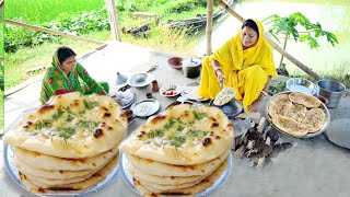 আপনাদের অনুরোধে আজ তেল ছাড়া জল দিয়ে আলু কুলচা বানালাম  aloo kulcha recipe [upl. by Hellman]