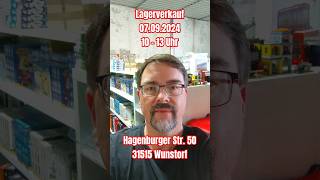 Lagerverkauf am 07092024 [upl. by Akiemahs]