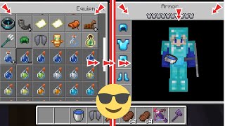 Strengthening Our Armor Minecraft World Part 167 minecraft gaming games game gamer cool [upl. by Yentterb]