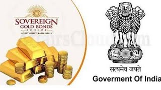 sovereign gold bond scheme [upl. by Iht]