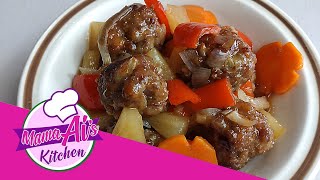 Sweet and Sour Meatballs [upl. by Elbon48]