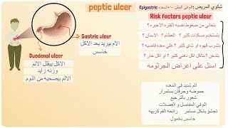 الفرق بين قرحة المعده وقرحة الاثنى عشر وعلامات الاصابه بجرثومة المعده [upl. by Crisey]