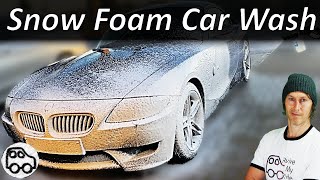 Snow Foam Car Wash How To  AutoGlym Polar Blast Snow Foam [upl. by Glynas]