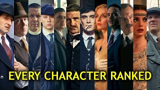 Every Character in Peaky Blinders Ranked [upl. by Hsirk661]