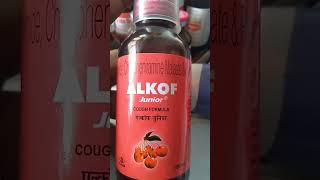 Alkof Junior Cough Formula Syrup  Alkof Junior Cough Formula Syrup Used  Dextromethorphan Used [upl. by Aicats]