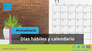 Días hábiles y calendario [upl. by Berna]