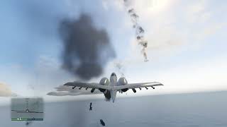 Flying B11 Strikeforce GTA Online TacetMortem [upl. by Idnor]