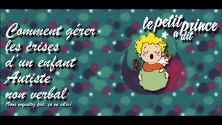 Comment gérer les crises dun enfant autiste non verbal [upl. by Volding914]