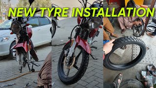 Fat Tire Installation on Front Wheel  Timsun 909018 Performance Test [upl. by Zerla314]