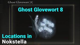 Ghost Glovewort 8 Locations in Nokstella  Elden Ring [upl. by Llemej]