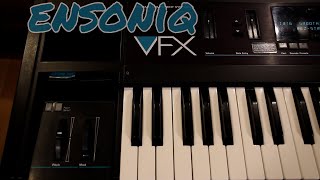 KramuzVlog 17 Ensoniq VFX [upl. by Lemuela847]