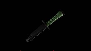 Bayonet Knife  Made in blender [upl. by Keven402]