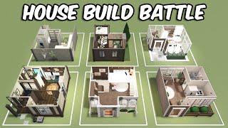 100K HOUSE BUILD BATTLE in BLOXBURG [upl. by Ennaed130]