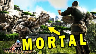 BATI O RECORDE DE MORTES PROCURANDO NINHO DE DEINONICO MAPA VALGUERO  ARK SURVIVAL EVOLVED [upl. by Som]