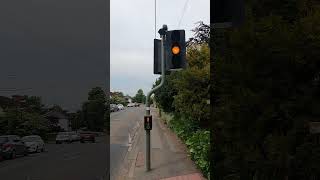 Sudbury Melford Road A131 PEEK Elite Traffic Lights Puffin Crossing [upl. by Dodi]