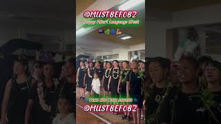 Māori Language Week WOW beautiful māori haka shorts singer islanders nz hawaii culture [upl. by Florri]