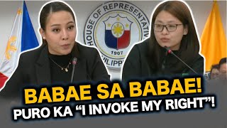 MIGS NOGRALES DI NAKATIIS SA ATTITUDE NI ALICE GUO [upl. by Eatnoj]