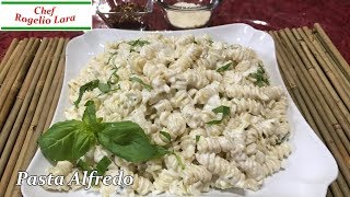 Pasta Alfredo  Deliciosa Receta [upl. by Nosac]