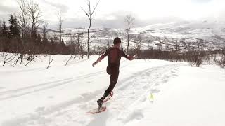 Midnight Sun Marathon Arctic SnowShoe Race 2019 Tromsø Norway [upl. by Hanus761]