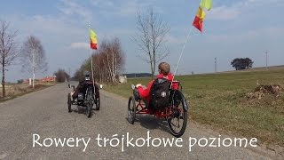 Rower poziomy trójkołowy 28032016 [upl. by Esau]