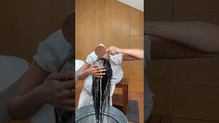 washing my hair like Edwardian Ladies did 🫧  hair growth tips youtubeshort hair hairgrowth [upl. by Geminius398]