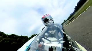 Ricoh Theta S 360 Camera Test on a Motorbike Track Day [upl. by Jaret]