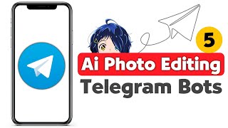 Telegram Ai Bot photo editor  Telegram Photo Editor Bot [upl. by Oikim]