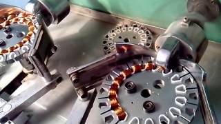 Ceiling Fan Stator Winding Machine [upl. by Llered]