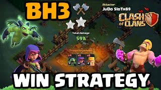 Builder Hall Level 3 Win Strategy  2 Star Wins Lets Play the New CoC Update 6  Clash of Clans [upl. by Dwane]