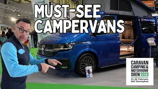 The Most Incredible VW Transporter Campervans You’ve Ever Seen  Caravan Camping and Motorhome Show [upl. by Gill]