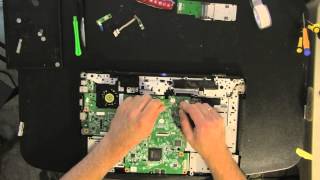 DELL 1545 laptop take apart video disassemble how to open disassembly [upl. by Krueger]