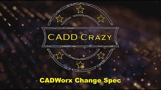 CADWorx Spec Change [upl. by Ahter527]