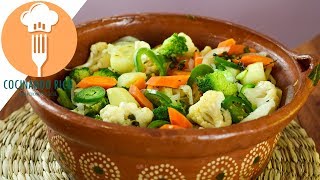 Verduras en Escabeche para Fiestas o Taquizas [upl. by Tidwell53]