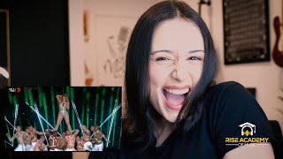 Vocal Coach reacts to Superbowl Halftime Performance 2020 Jlo and Shakira [upl. by Marijo986]