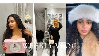 Vlog ELFIN HAIRunboxingbonne année 🙏🏽🎉 [upl. by Maribel968]