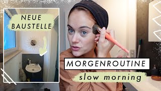 Unsere aktuelle Morgenroutine  Renovierung im Haus geht weiter  MANDA Vlog [upl. by Dnaltiac]