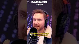 David Guetta Shares Secrets Behind TITANIUM 🎧 shorts [upl. by Olemrac143]