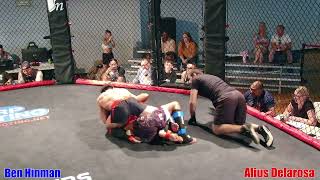 Ben Hinman vs Alius Delarosa  Proving Grounds MMA [upl. by Aivatnuahs]