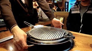 Korean BBQ Deliciousness 돼지갈비와 삼겹살 Pork Dinner in Korea [upl. by Secunda623]