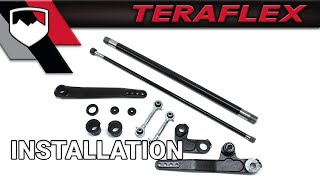 TeraFlex Install TJ Dual Rate ST Swaybar 1743620 [upl. by Wilhelmina461]