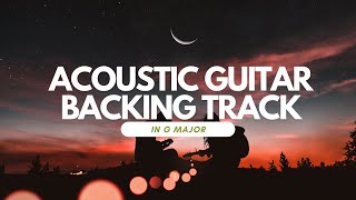 Acoustic Guitar Backing Track In G Major [upl. by Buiron332]