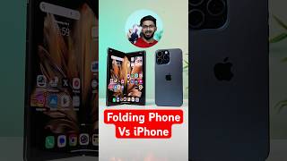 Folding Phone Vs Normal iPhone  Ethu Best😳 [upl. by Myrvyn]