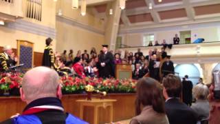 Graduation ceremony at Goldsmiths University of London [upl. by Etnohc]