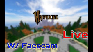 FACECAM STREAM  HYPIXEL LIVE [upl. by Annailuj]